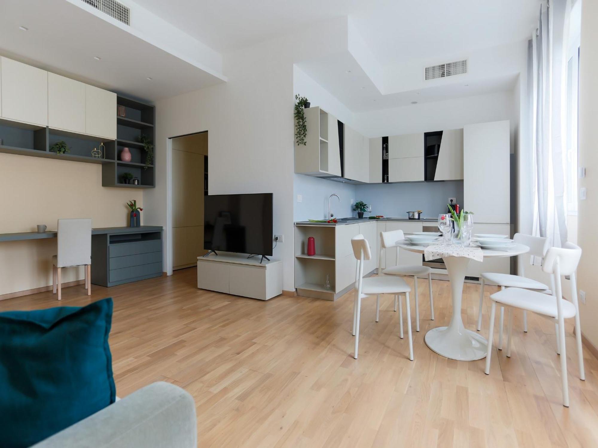 The Best Rent - Bright One-Bedroom Apartment In Corso Vittorio Emanuele II 밀라노 외부 사진